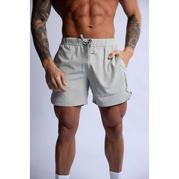 Hard Hitters Men's Pro Tech Performance Shorts Sage Large Men's Shorts