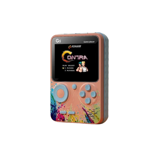 G5 Retro Handheld Game Console With 500 Classic Games Pink Video Game Consoles