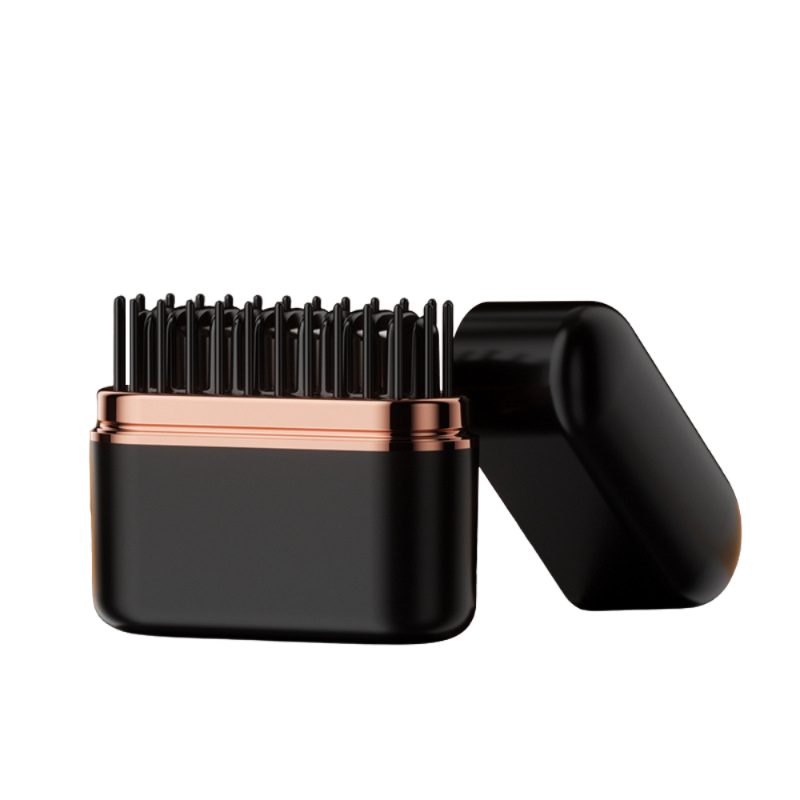 Elosung Black Wireless Hair Straightening Brush With Temperature Model Hk 118 Straightening & Curling Irons