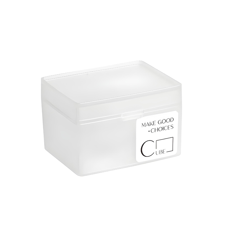 Storage Box Small Transparent Organizer For Photos Stationery Desktop Use Storage Boxes