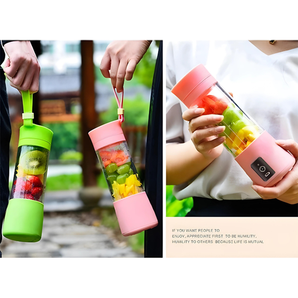 Mini Juicer White 380 Millilitre Usb Blender Bottle Squeezer Extractor Machine Juicers