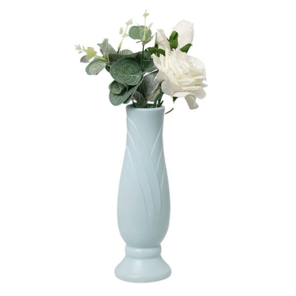 Flower Vase Light Green Small Nordic Style Pot Garden Decor Vases