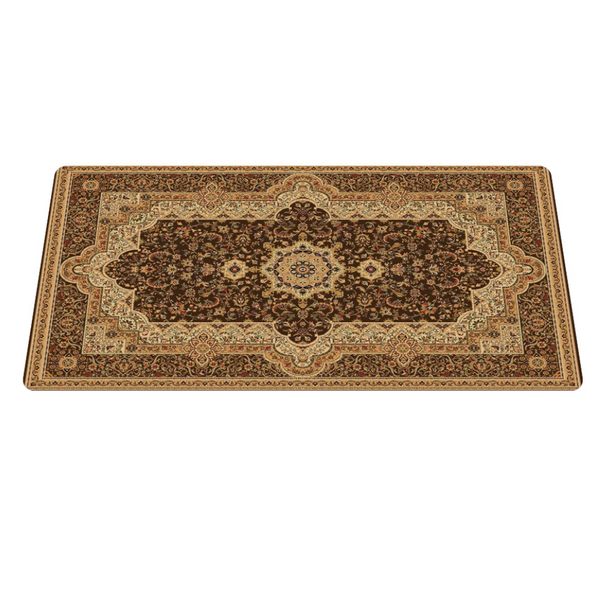 Mouse Pad Brown 400X900x5mm Persian Rug Full Desk Mat Gaming Rubber Protector Desk Mats