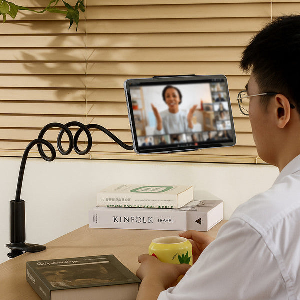 Urbanoki Gooseneck Phone Holder Flexible Clamp Mount For Bed Desk Mounts & Holders