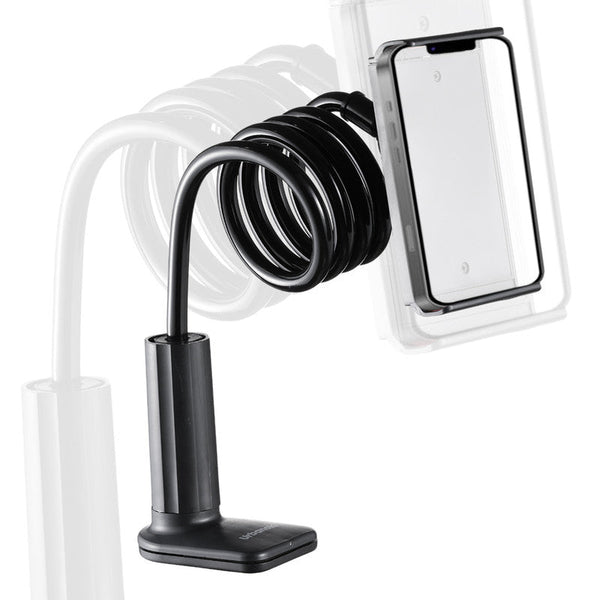 Urbanoki Gooseneck Phone Holder Flexible Clamp Mount For Bed Desk Mounts & Holders