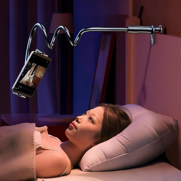 Urbanoki Gooseneck Phone Holder Flexible Clamp Mount For Bed Desk Mounts & Holders