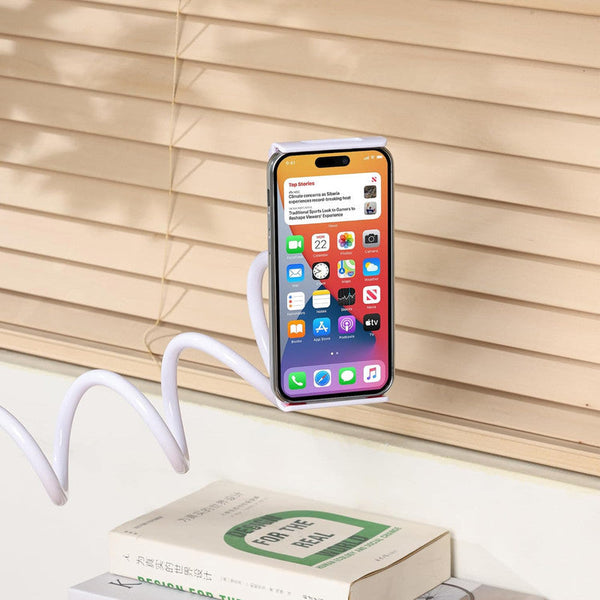Urbanoki Gooseneck Phone Holder Flexible Clamp Mount For Bed Desk Mounts & Holders