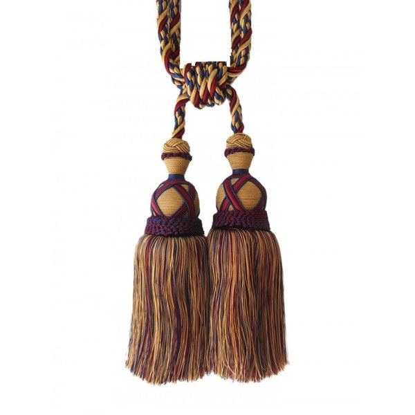 Multi Coloured Double Tassel Curtain Tieback Other Curtains & Accessories