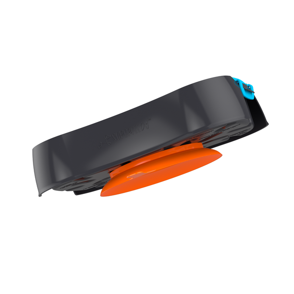 4 In 1 Slow Feeder Dog Bowl Dark Grey With Blue Lickmat Dishes Feeders & Fountains