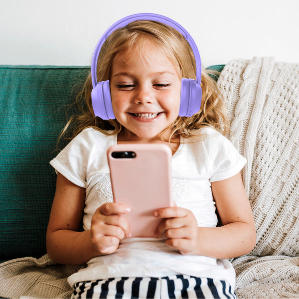 Volume Limited Anc Kids Lilac Headphones