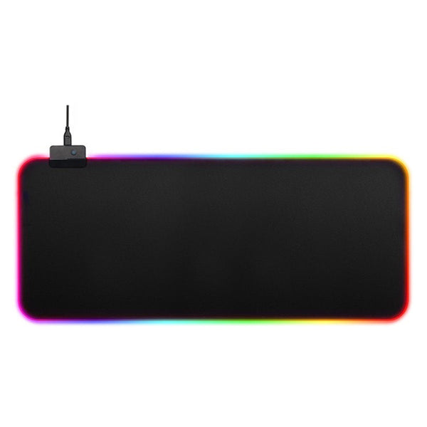 Extra Large Rgb Led Gaming Mouse Pad Black Mouse Pads & Wrist Rests