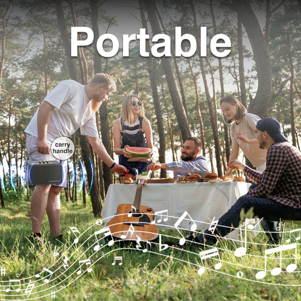 Soundtec Retro Bluetooth Boombox Black Audio Docks & Mini Speakers