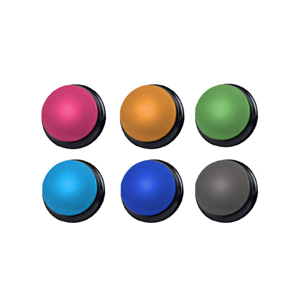 Tech4pets 6 Pack Talking Buttons For Interactive Pet Communication Other Training & Obedience
