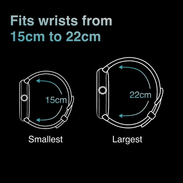 V Fitness Smart Watch Locator Technology 2.1 Inch Black Smart Watches