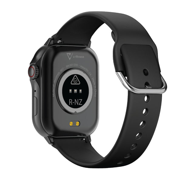 V Fitness Smart Watch Locator Technology 2.1 Inch Black Smart Watches
