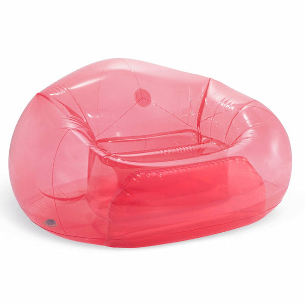 Intex Transparent Pink Beanless Bag 66501 Bean Bags & Inflatables