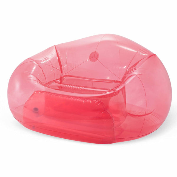 Intex Transparent Pink Beanless Bag 66501 Bean Bags & Inflatables