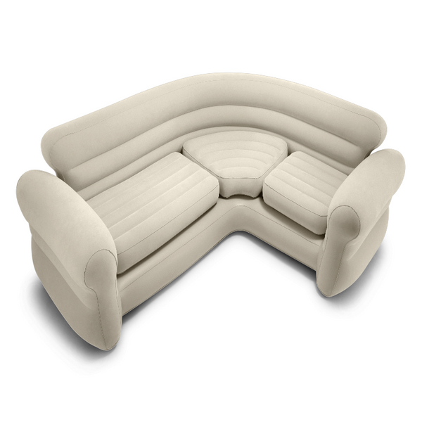 Intex Corner Sofa L Shaped Inflatable Couch 68575 Bean Bags & Inflatables