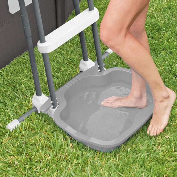 Intex Krystal Clear Non Slip Foot Bath For Swimming Pools 29080 Bath Mats Rugs & Toilet Covers