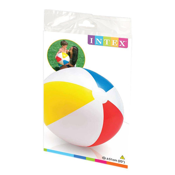 Intex Beach Ball 51Cm Glossy Panel 59020 Outdoor Toy Balls