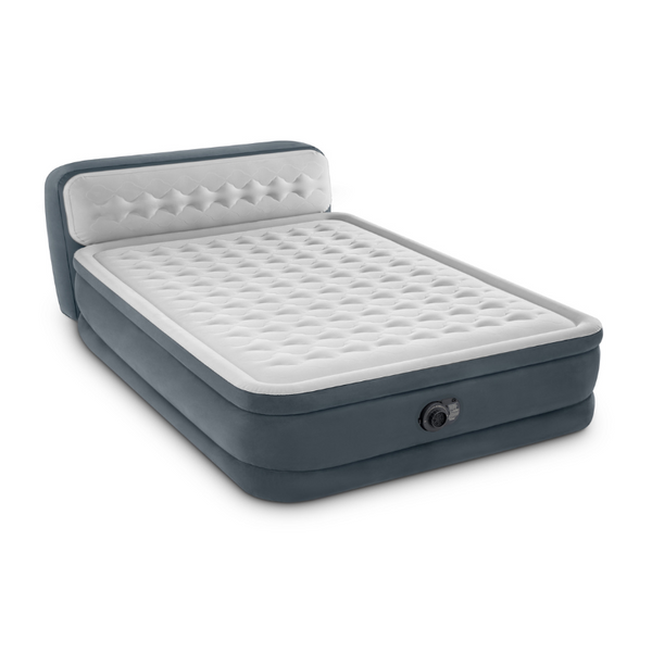 Intex Queen Deluxe Headboard Airbed 64448 Inflatable Mattresses & Airbeds