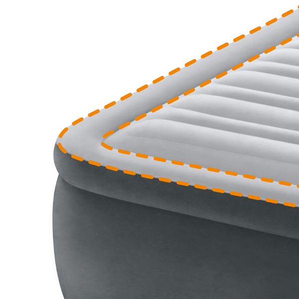 Intex Queen Deluxe Headboard Airbed 64448 Inflatable Mattresses & Airbeds