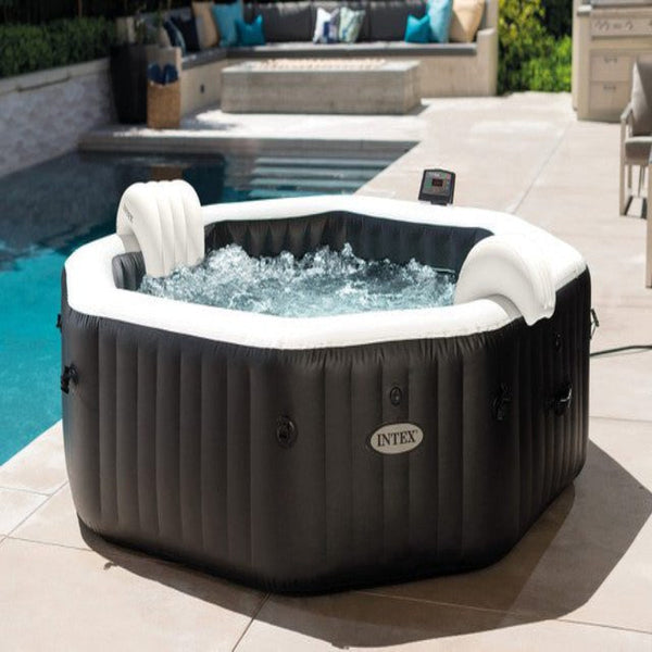 Intex Purespa Jet And Bubble Deluxe Spa 6 Person 28462 Hot Tubs