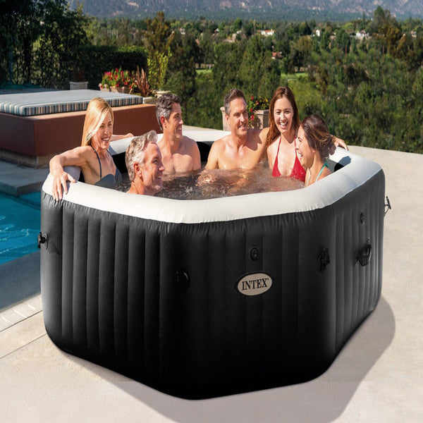 Intex Purespa Jet And Bubble Deluxe Spa 6 Person 28462 Hot Tubs