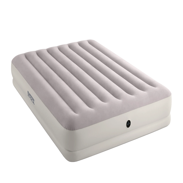 Intex Queen Dura Beam Prestige Mid Rise Airbed W/ Usb150 Pump 64179 Inflatable Mattresses & Airbeds