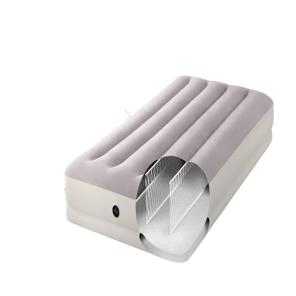 Intex Single (Twin) Dura Beam Prestige Mid Rise Airbed W/ Usb150 Pump 64177 Inflatable Mattresses & Airbeds