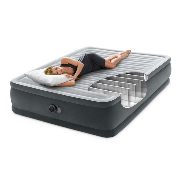 Intex Queen Plus Inflatable Air Mattress 46Cm 64414 Inflatable Mattresses & Airbeds