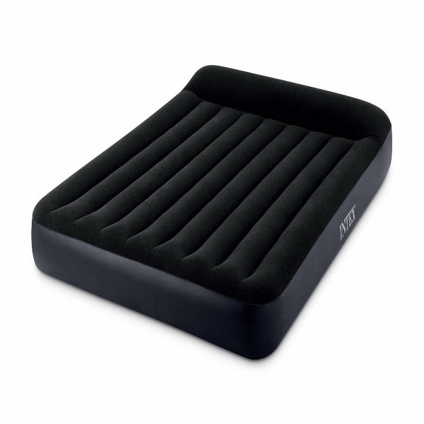 Intex Queen Classic Airbed W/220 240V Built Pump 64150 Inflatable Mattresses & Airbeds
