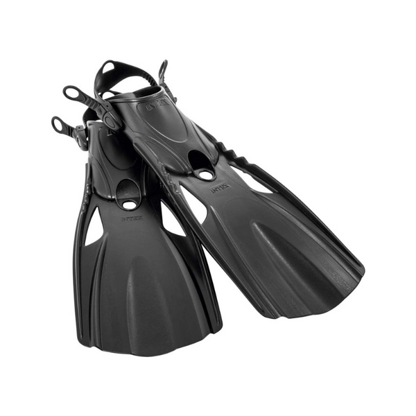 Intex Mask Snorkel And Fin Set Reef Rider 55657 Snorkels