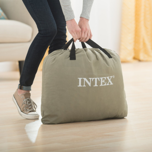 Intex Single (Twin) Deluxe Air Bed 46Cm 64412 Inflatable Mattresses & Airbeds
