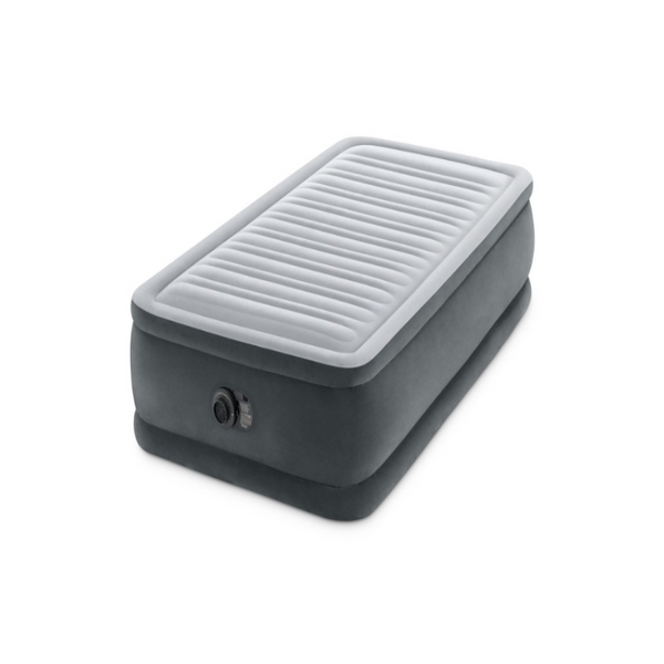 Intex Single (Twin) Deluxe Air Bed 46Cm 64412 Inflatable Mattresses & Airbeds