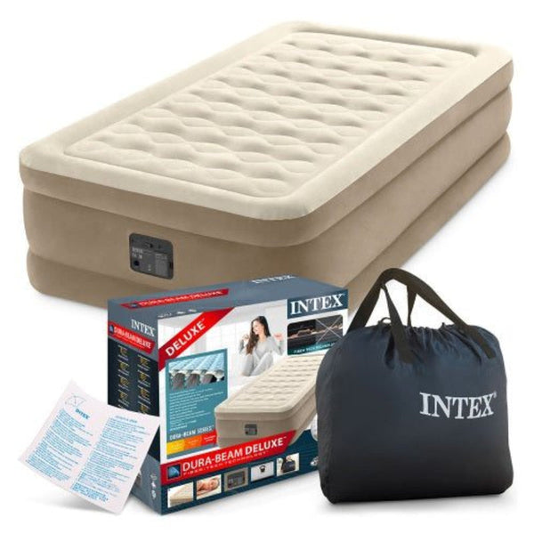 Intex Single (Twin) Ultra Airbed 46Cm 64426 Inflatable Mattresses & Airbeds