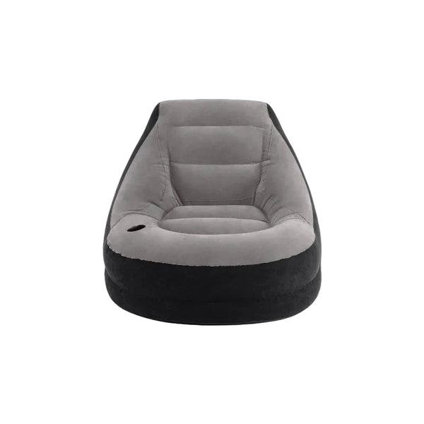 Intex Ultra Lounge Inflatable Chair And Ottoman 68564 Inflatable Mattresses & Airbeds