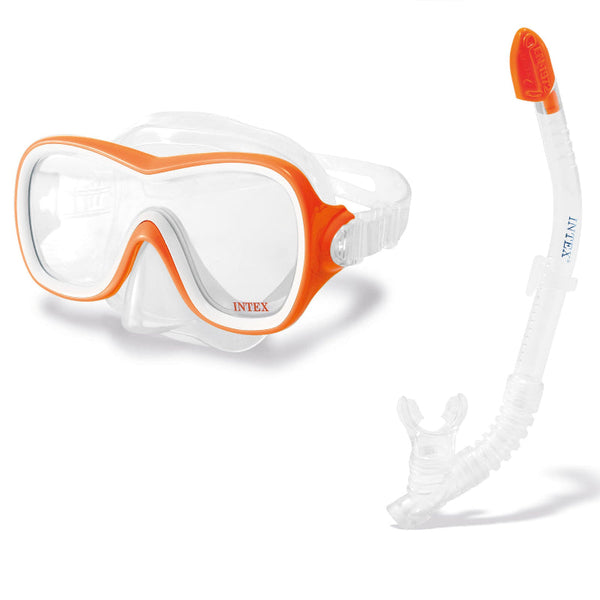 Intex Mask Snorkel Set Wave Rider Youth 55647 Snorkels