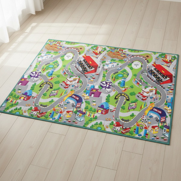 Rollmatz Activity Floor Mat Racing 630211 Door Mats & Floor Mats