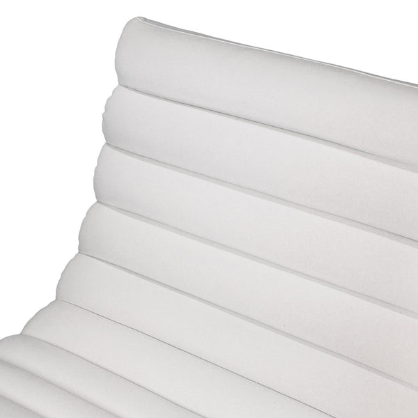 Bonded Leather Lounge Accent Chair With Stainless Steel Frame For Living Room Sofas Armchairs & Couches