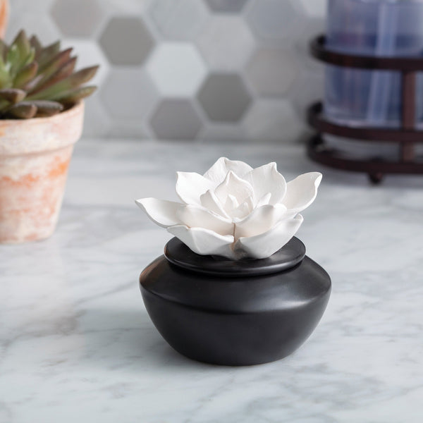 Porcelain Passive Diffuser With Botanical Design Aromatherapy Home Fragrance Diffusers