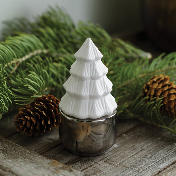 Porcelain Pine Tree Passive Essential Oil Diffuser For Aromatherapy Use Diffusers