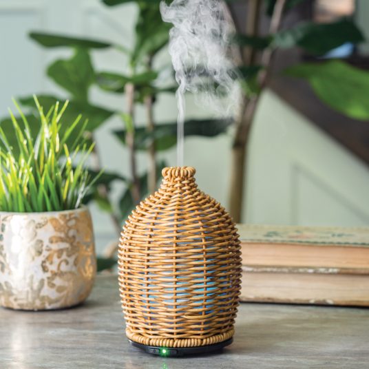 Wicker Vase Ultrasonic Aroma Diffuser Diffusers