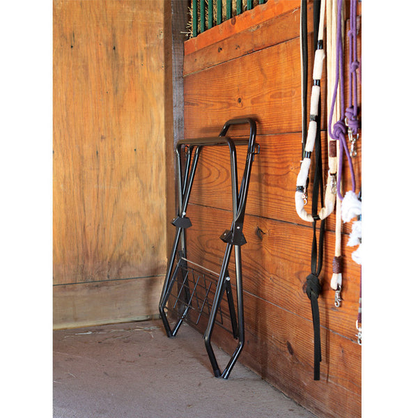 Samland Foldable Saddle Rack Steel Stand Horse Halters