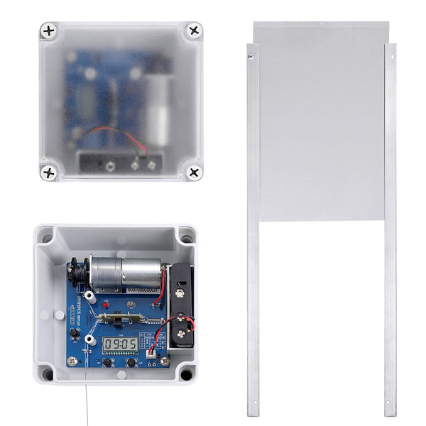 Aluminium Automatic Chicken Coop Door Opener With Timer And Light Sensor Small Animal Cages & Hutches