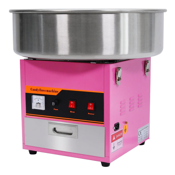 Cotton Candy Machine Commercial Stainless Steel Spun Sugar Fairy Floss Maker Fairy Floss Machines