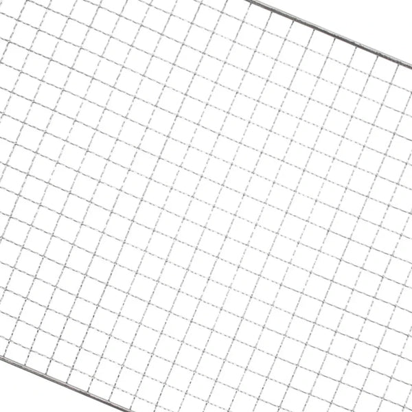 Sus 304 Stainless Steel Bbq Grill Mesh Rectangle Net Mat For Size 22Cm X 12Cm Barbecue Tools