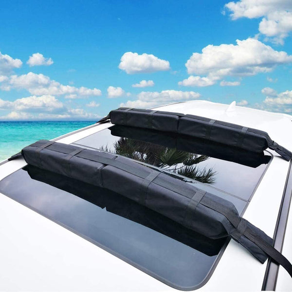 Pair Of Universal Soft Roof Rack Kayak Surfboard For Car Suv(Srr600) Roof Racks