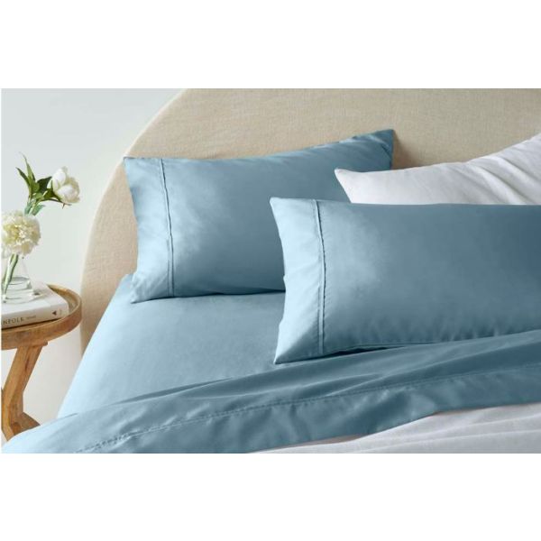 1900Tc Cotton Rich Blue Sheet Set By Accessorize Queen Sheets