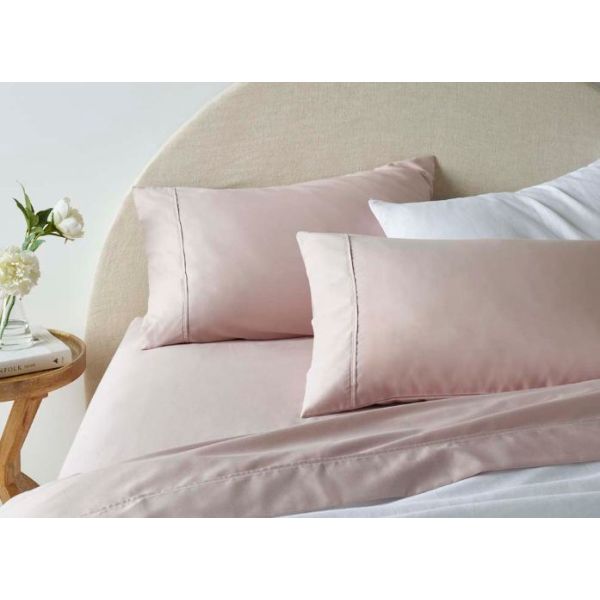1900Tc Cotton Rich Blush Sheet Set By Accessorize Queen Sheets